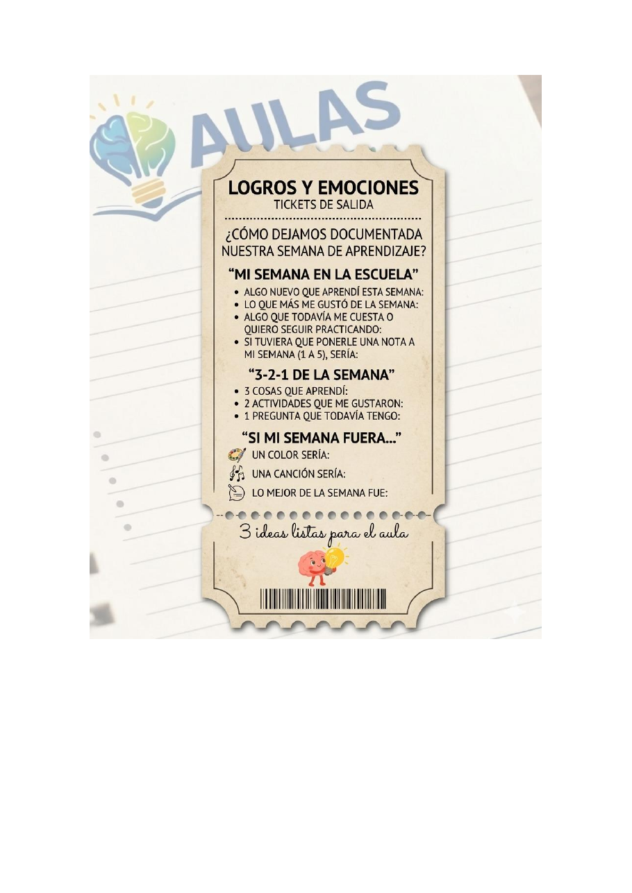 Vista previa del recurso Logros y emociones